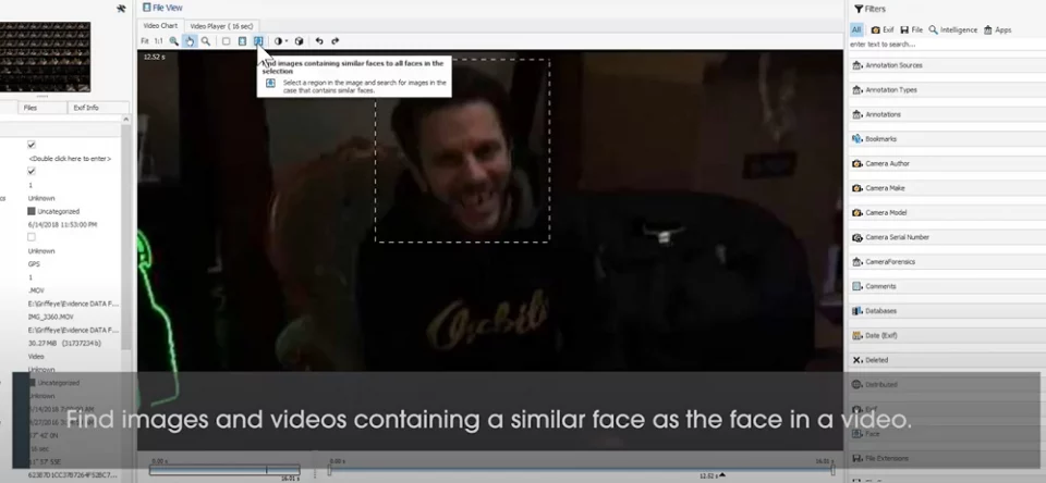 Softver automatski detektuje sva lica na video snimcima